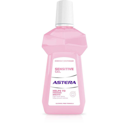 Astera Sensitive Gel Вода за уста 500 мл