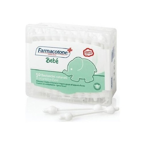 Farmacotone Бебешки клечки за уши, биоразградими 50 бр.