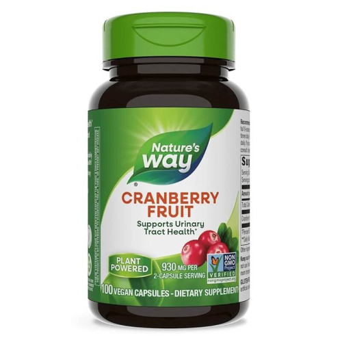 Nature's Way Urinary With Cranberry Червена боровинка в подкрепа за уринарния тракт 420 мг х 100 капсули