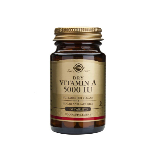 Solgar Vitamin A Витамин А 5000IU х100 капсули