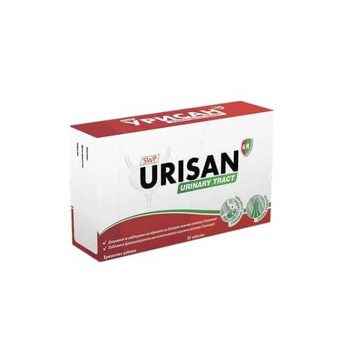 Урисан за уринарния тракт х 30 таблетки Sun Wave Pharma