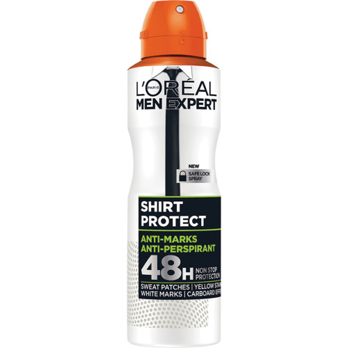 L’Oreal Men Expert Shirt Protect Део спрей против изпотяване за мъже 150 мл
