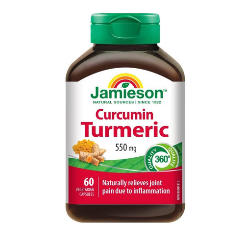 Jamieson Turmeric Куркума 550 мг х 60 капсули