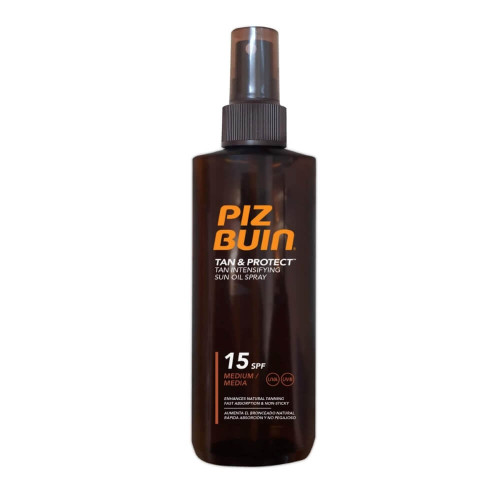 Piz Buin Tan & Protect Слънцезащитно олио за бронзов тен SPF15 х 150 мл