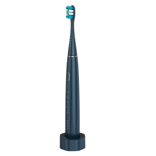 AENO Sonic DB10N Електрическа звукова четка за зъби, тъмно синя, 3 накрайника и зарядна станция