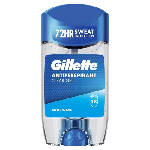Gillette Cool Wave Гел дезодорант против изпотяване за мъже 70 мл