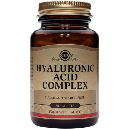 Solgar Hialuronic Acid Complex Хиалуронова киселина комплекс х30 таблетки