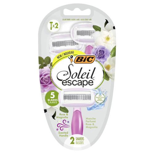 BIC Soleil Escape Rose & Magnolia Дамска самобръсначка х 2 броя