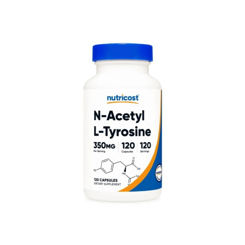 Nutricost Н-Ацетил + Л- Тирозин х 120 капсули