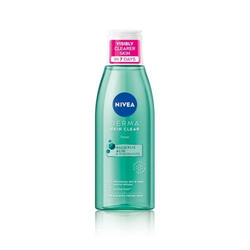 Nivea Derma Skin Clear Тоник за лице 200 мл