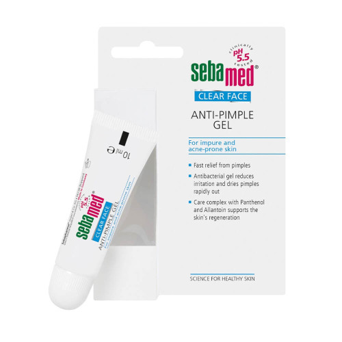 Sebamed Clear Face Анти акне гел против пъпки 10 мл