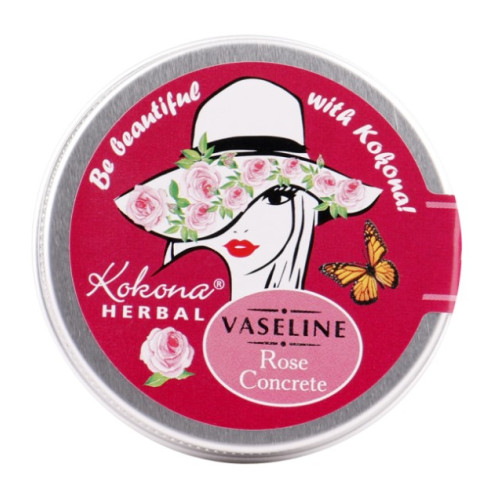 Kokona Herbal Vaseline Rose Concrete Вазелин с розов конкрет 50 мл