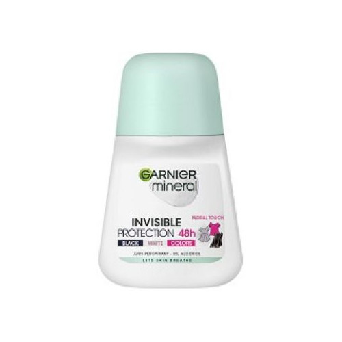 Garnier Mineral Invisible 48h Black and White Colors Рол-он против изпотяване за жени 50 мл