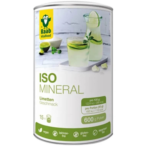 Минерал Изо на прах с вкус на лайм 600 гр Raab Vitalfood