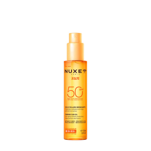 Nuxe Sun Слънцезащитно олио за тен SPF50 150 мл