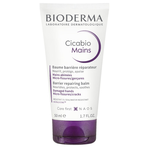Bioderma Cicabio Mains Възстановяващ балсам за ръце 50 мл
