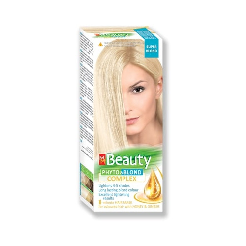 MM Beauty Phyto Blond Трайна фито боя за коса, Супер рус