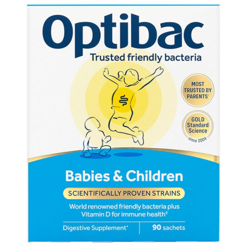 OptiBac Probiotics Babies & Children Пробиотик за бебета и деца 10 сашета