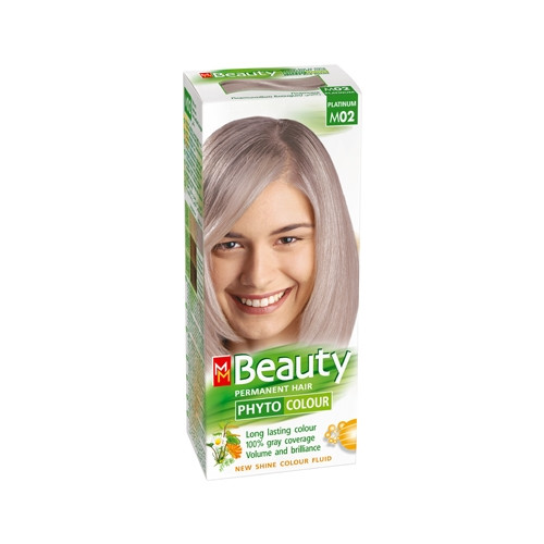 MM Beauty Phyto Colour Трайна фито боя за коса, М02 Платина