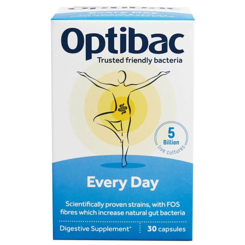 OptiBac Probiotics Every Day Пробиотик за всеки ден 30 капсули