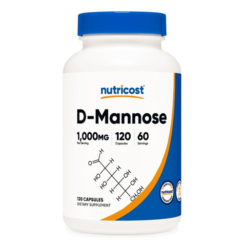Nutricost D-Маноза 500 мг х 120 капсули