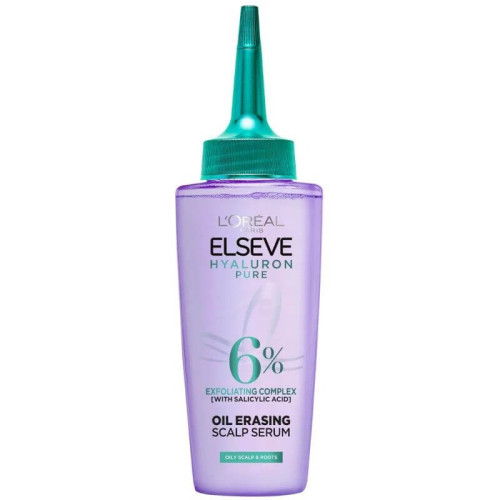 Elseve Hyaluron Pure Серум за коса за омазняващ се скалп 102 мл 