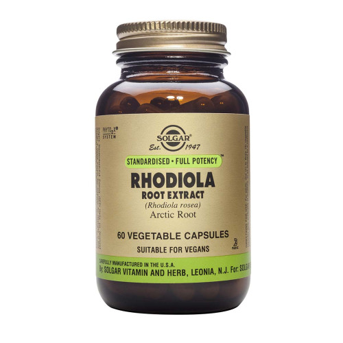 Solgar Rhodiоla Extract Златен корен Родиола за оросяване х60 капсули
