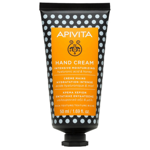 Apivita Hand Care Хидратиращ крем за ръце с богата текстура 50 мл