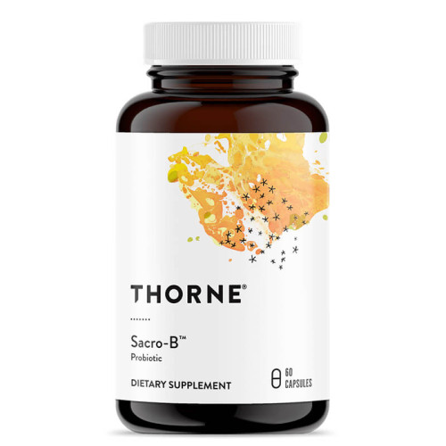 Thorne Sacro-B™ Probiotic Сахаромицес буларди 5 млрд. активни пробиотици х 60 капсули