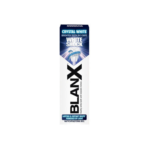 BlanX White Shock Избелваща паста за зъби с незабавен ефект 75 мл