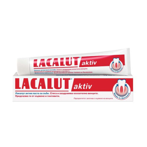 Lacalut Aktiv паста за зъби 75 мл