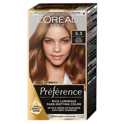 L’Oreal Preference Трайна боя за коса 5.3 Virginia
