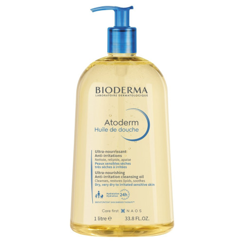 Bioderma Atoderm Душ-олио за много суха и атопична кожа 1000 мл