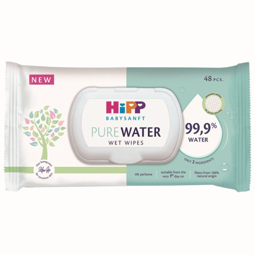 Hipp Soft & Pur Мокри кърпи х 48 броя