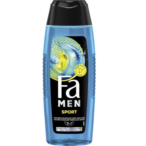 Fa Active Sport Ревитализиращ душ-гел за мъже 250 мл