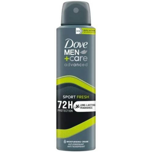 Dove Men+Care Advanced Sport Fresh Дезодорант спрей против изпотяване за мъже 150 мл
