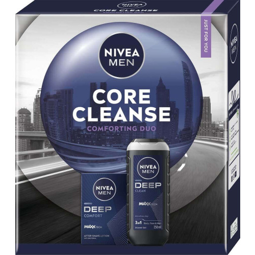 Nivea Men Xmas'25 Core Cleanse Comforting Duo Промо комплект