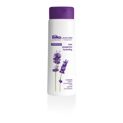 Bilka Lavender & Hyaluron Hair Shampoo Хидратиращ и регенериращ шампоан за коса 400 мл