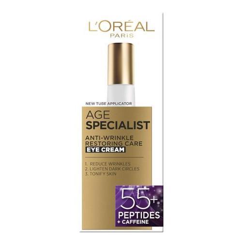 L’Oreal Age Specialist 55+ Околоочен крем против стареене 15 мл
