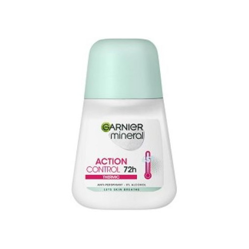 Garnier Mineral Action Control Thermic 72h Рол-он против изпотяване за жени 50 мл