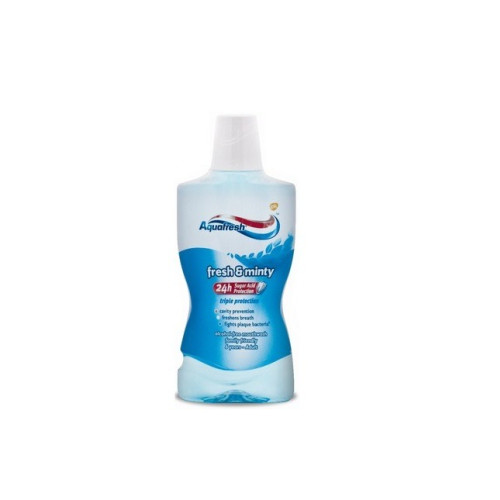 Aquafresh Fresh & Minty Вода за уста 500 мл