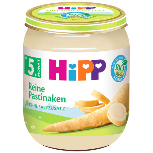 Hipp Био пюре пащърнак 5М+ 125 г