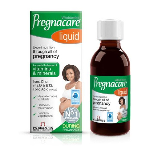 Pregnacare Liquid Сироп за бременни и кърмещи жени x 200 мл Vitabiotics 