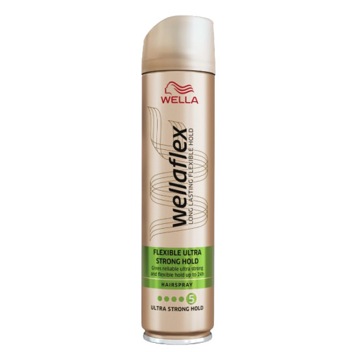 Wella Wellaflex Flexible Ultra Strong Hold Лак за коса за ултра силна фиксация 5 250 мл Procter&Gamble