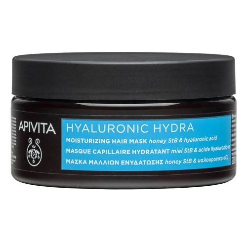 Apivita Hyaluronic Hydra Хидратираща маска за коса с мед и хиалуронова киселина 200 мл