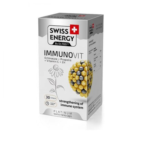 Swiss Energy Immunovit Витамини за висок имунитет х30 капсули