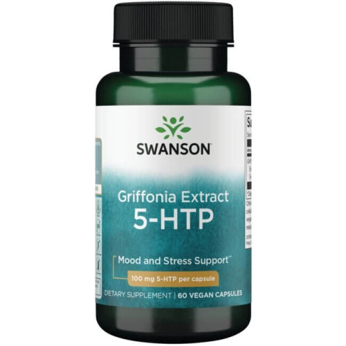 Swanson Griffonia Extract 5-HTP Грифония екстракт 5-HTP 100 мг х 60 капсули