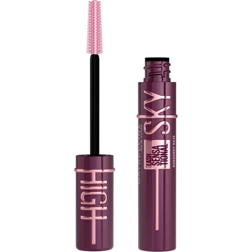 Maybelline Lash Sensational Sky High Burgundy Haze Спирала за обемни и дълги мигли