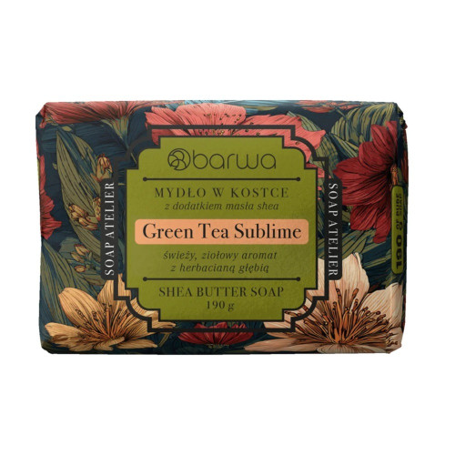 Barwa Soap Atelier Твърд сапун Green tea Sublime 190 g