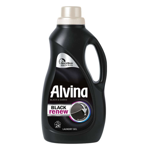 Alvina Black & Darks Перилен препарат за черни и тъмни тъкани - черен 1080 мл